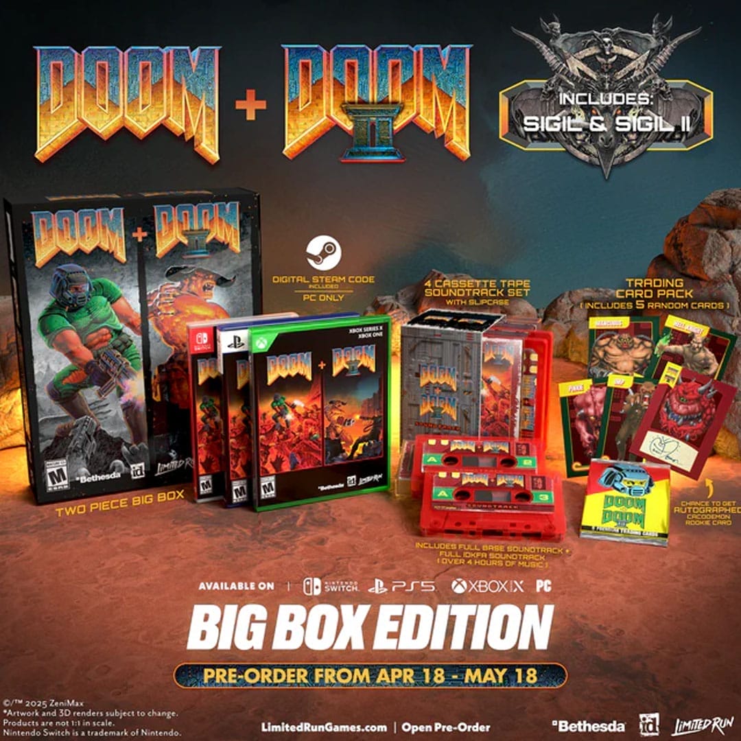 Захватывающая коллекция DOOM выходит на рынок с уникальными
