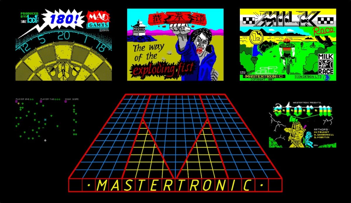 Mastertronic's Top 20 Bestselling Games: The First Five Chart